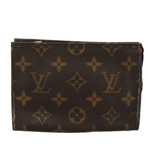 LOUIS VUITTON Monogram Poche Toilette 15 Pouch M47546 LV Auth 108714 - Picture 1 of 14